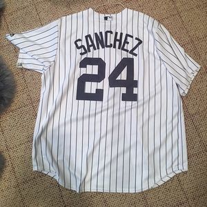 Gary Sanchez Authentic Majestic Jersey